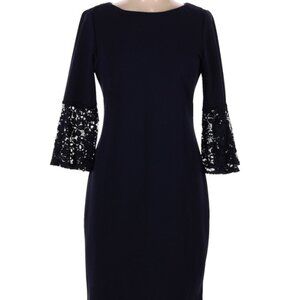 Sharagano Black Dress